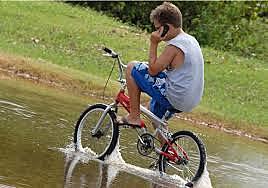 aprendí a andar en bicicleta