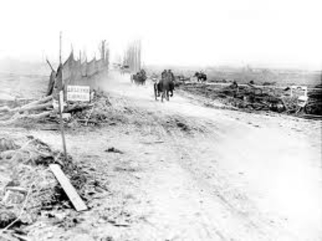 The battle of mein Road