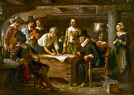PILGRIMS AND MAYFLOWER COMPACT