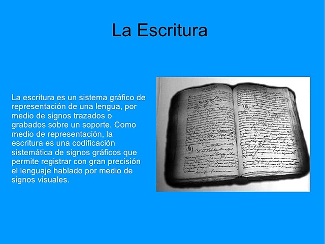 ESCRITURA