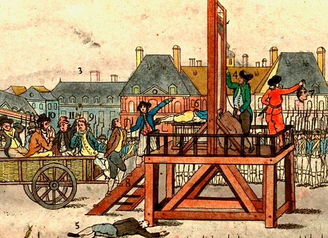 La ejecución de Robespierre