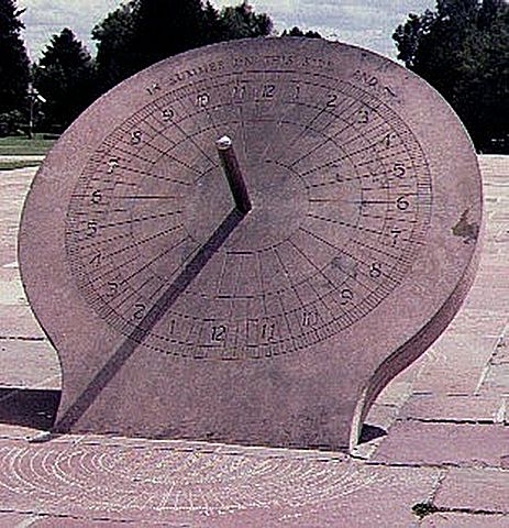 Gnomon o reloj solar