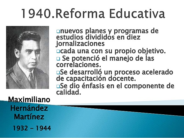 Modificación del Programa de las Escuelas Normales.