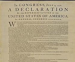 Declaración de independencia de EE.UU