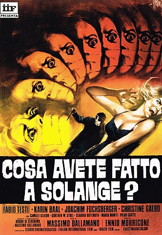 Giallo italien - 1960 - 1980