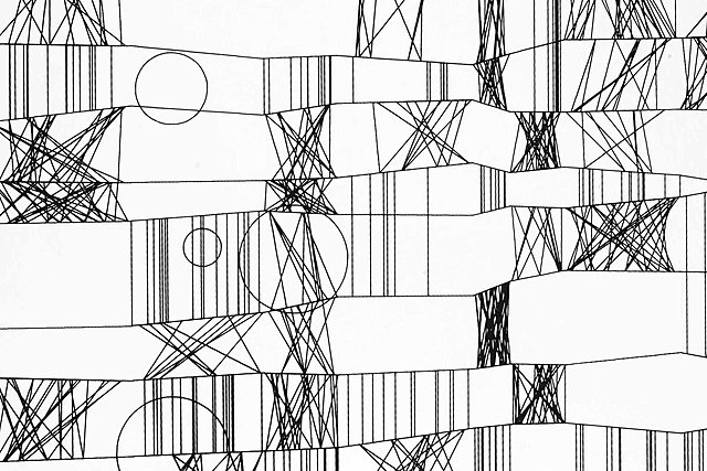 First Work of Algorithmic Art by Frieder Nake