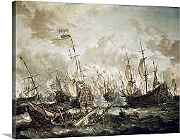 The British had defeated the French naval forces.