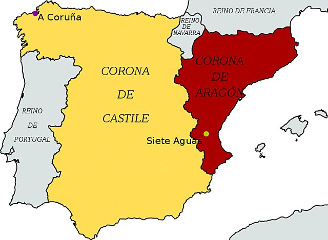 Spanyolország létrejötte