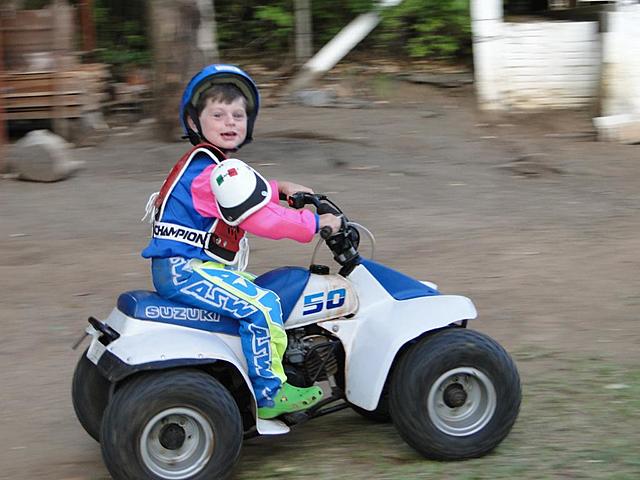 First time i rode an ATV