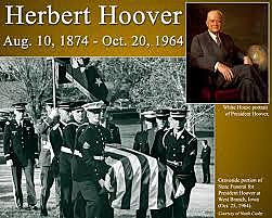 Herbert Hoover's death