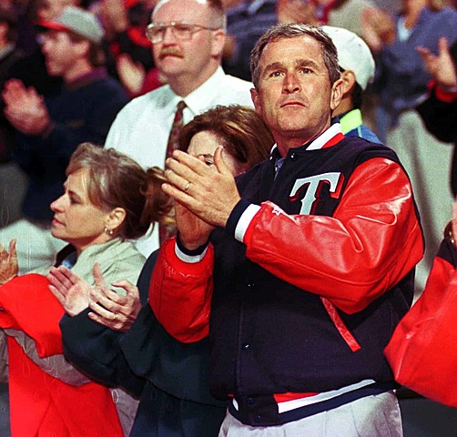 George W. Bush becomes the CEO of The Texas Rangers