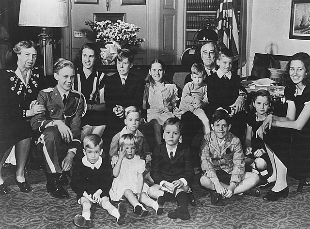 All 15 of his children