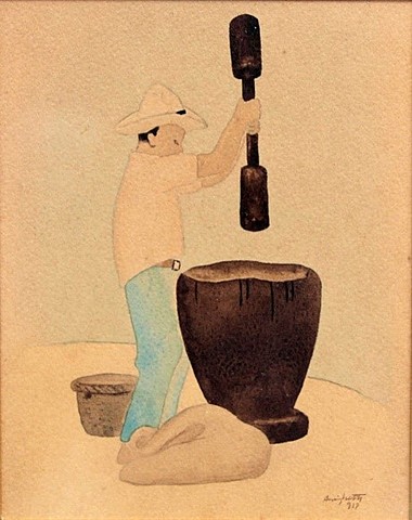 Francisco Amighetti - Obra “El Pilón”