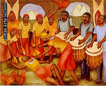 Benjamín Nicholas- Obra Ceremonia de curación ‘Dugu’