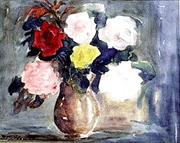 Margarita Bertheau - Obra "Rosas"