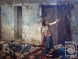 Enrique echandi - Obra "La Quema del Mesón"