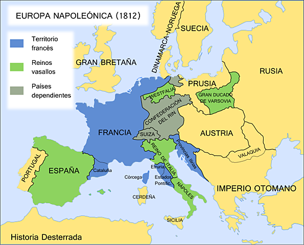 La Europea Napoleónica 1799-1814