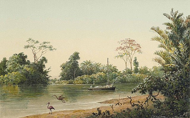 Trinidad y Tobago:Río Caroni, Michel Jean Cazabon