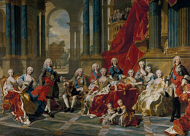 Muerte de Felipe V. Hereda el trono su hijo Fernando VI