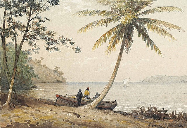 Trinidad y Tobago:In the 1st Boca.Michel Jean Cazabon