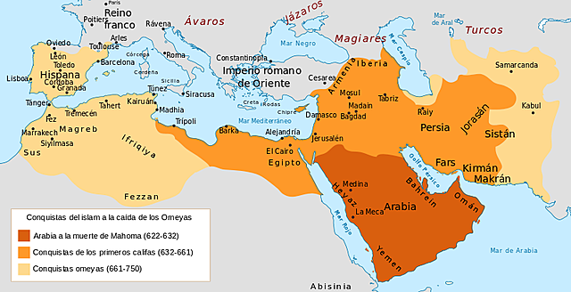 Penetración musulmana en la Península