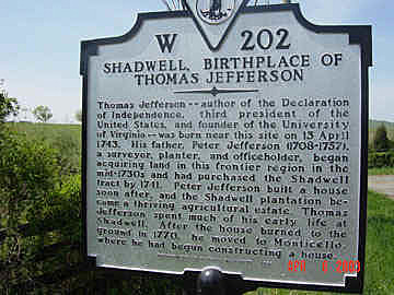 Thomas Jefferson's Birth