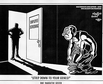 Ban on Genetic Discrimination in Workplace