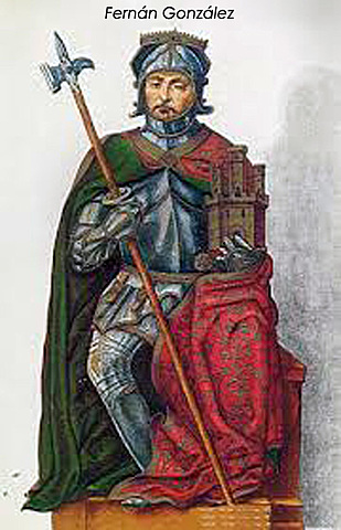 Aparición de Castilla como condado independiente.