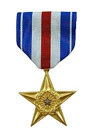 Received Silver Star