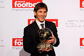 Primer balón de oro de Leo Messi