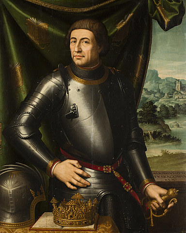 Alfonso V de Aragón Rey de Nápoles.
