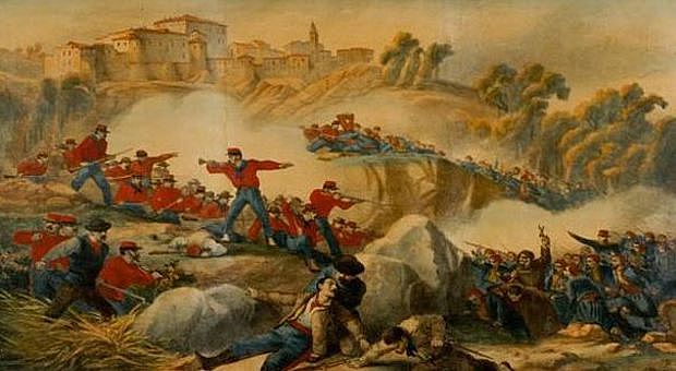 Sconfitta dei garibaldini a Mentana