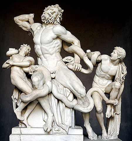 Laocoonte y su hijos (Rodas)