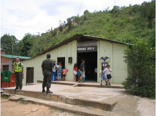 Primera sede del colegio
