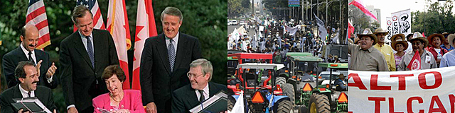 La entrada en vigor del Tratado de Libre Comercio