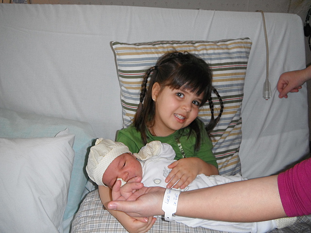 la naissance de mon petit frère