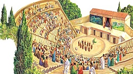 Timeline: LÍNEA DE TIEMPO HISTORIA DEL TEATRO