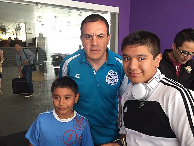 CONOZCO A UNO DE MIS IDOLOS DEL FUTBOL