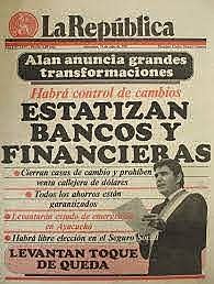 Estatización de la banca