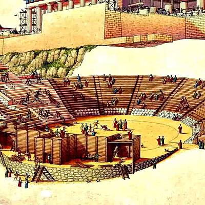 Timeline: Póeticas teatrales (Aura Ortiz 4°1)