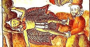 Death of Moctezuma Xocoyotzin