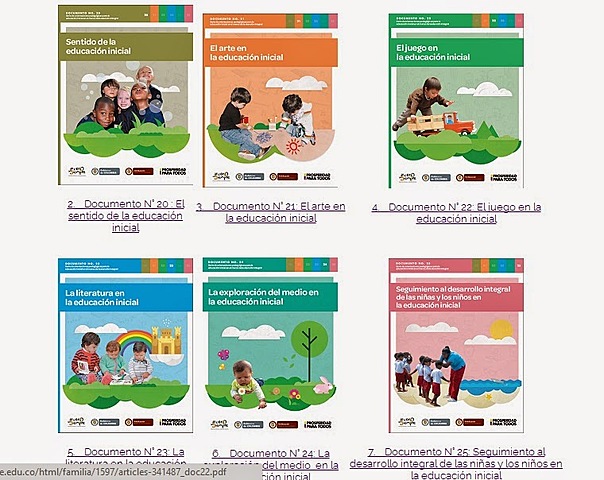 2014, Serie de orientaciones pedagógicas