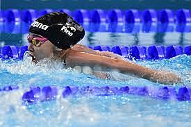 Fui a mis primeras competencias de natación.