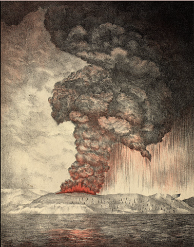 Krakatoa Eruption (Java/Sumatra)