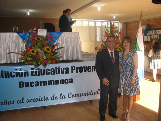 Llegada del nuevo rector