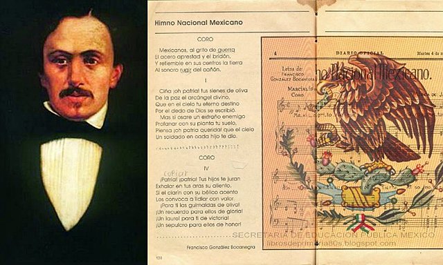 En el Teatro Santa Anna, se interpreta por vez primera el Himno Nacional mexicano, con letra de Francisco González Bocanegra y música de Juan Bottesini.