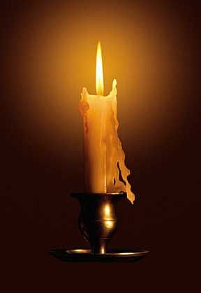 Las velas eran utilizadas como principal sistema de iluminación