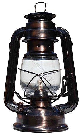 Creación de la lámpara de petróleo