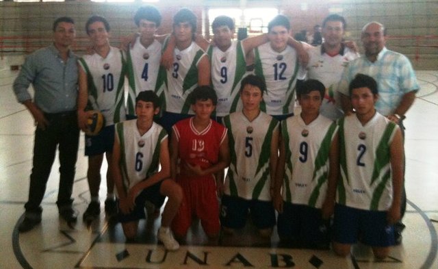 Campeones en voleibol