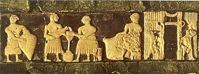 Los Sumerios: "El friso de la lechería"